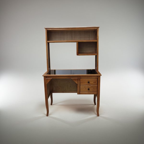 Bureau en bois avec rangements et étagères – 1m x 60cm x 1m60 – Image 2