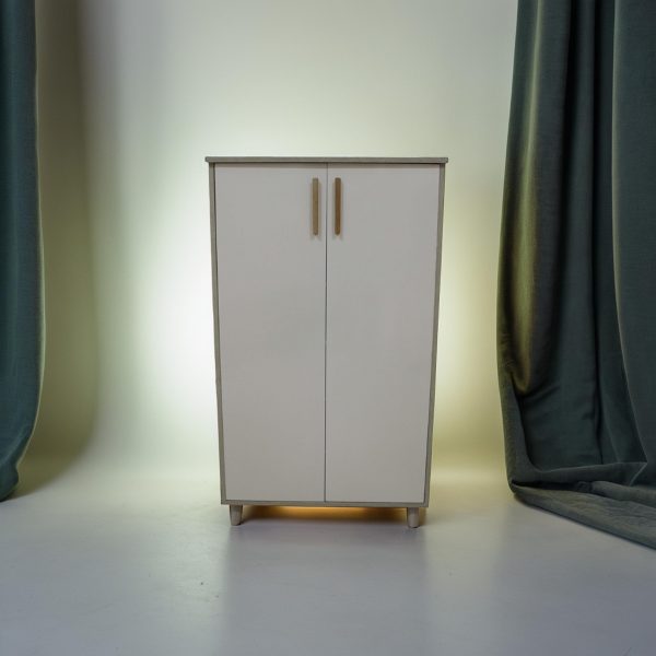 Meuble à chaussures en mélamine – 70x130 cm – Image 2