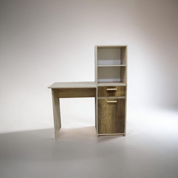 Bureau multifonction avec étagères et rangements – 1m x 45cm – Image 8