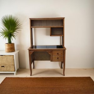 Bureau en bois avec rangements et étagères – 1m x 60cm x 1m60